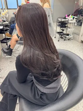 ロング 顔周り🇰🇷ロンド レイヤー✨カジワラのヘアスタイル