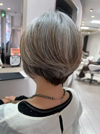 ショート アミーベル🧸🧡 廿日市本店のヘアスタイル