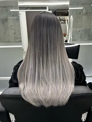 ロング カラー Kotoko🖤/海 外/バレイヤージュのヘアスタイル