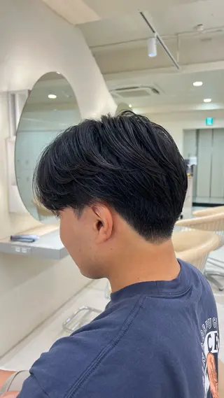 メンズ 横浜/ショート/ レイヤーカットのヘアスタイル