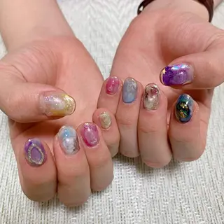 ネイル HAIR & FACE EDGE（エッジ）所属・kiki ._.nailのネイルデザイン