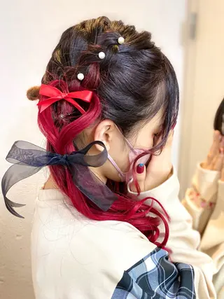 ヘアアレンジ GLOSS♡ ヤマガミコウジのヘアスタイル