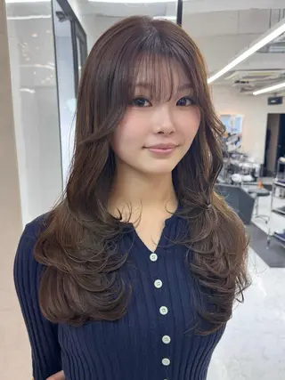 ロング ALEAP owl 平野 宏樹のヘアスタイル