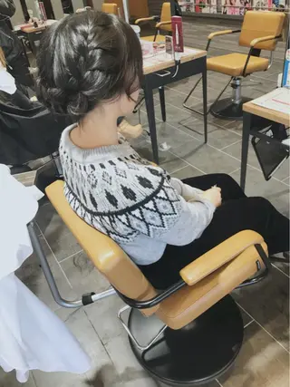 ヘアアレンジ ému エミュ　hair &spa所属・近藤 みゅうまのヘアスタイル