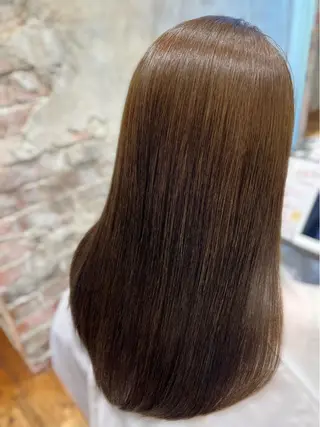 ロング カラー パーマ 美髪ヘッドスパ🫧 西山紗奈江💆‍♀️のヘアスタイル