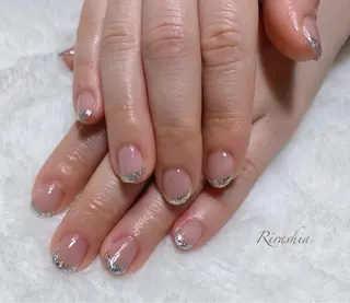 ネイル うる艶/透明感 Rirashaのネイルデザイン