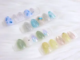 ネイル trunc nail 加藤🌺🌞のネイルデザイン