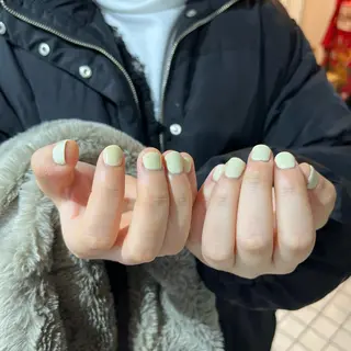 ネイル 💖デザインカラー/ タダ ハナカ💖のヘアスタイル