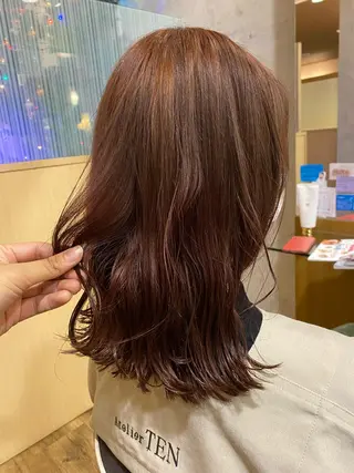 セミロング カラー 🌻井上 マリー🌻のヘアスタイル