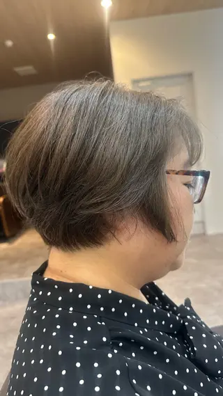 ショート Agu hair muta 大牟田所属・スタイリスト 大山佑将のヘアスタイル