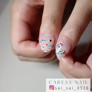 ネイル caress  nail カレスネイル　代々木上原所属・カレスネイル さいのネイルデザイン