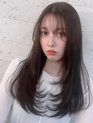 ロング カラー モテるブラウンカラー の達人Tomoyaのヘアスタイル