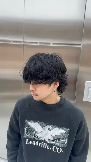 ショート パーマ fifth 児玉達哉 当日予約🙆のヘアスタイル