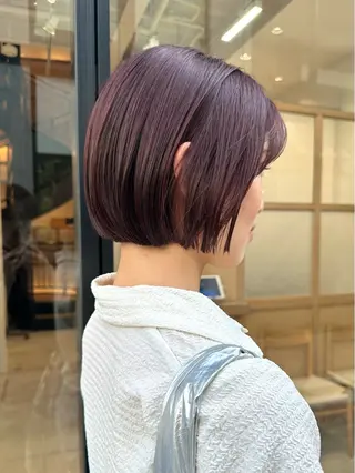 ショート sea by luvismけやき通り2号店所属・ボブ/ショート/ 縮毛矯正/岸本恭明のヘアスタイル