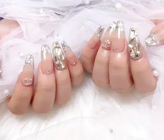 ネイル ラベンダー💖日暮里 ルル💖ネイルのネイルデザイン