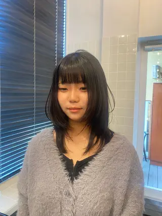 ミディアム 🩰無料カットモデル ショート/莉紗子🫧のヘアスタイル