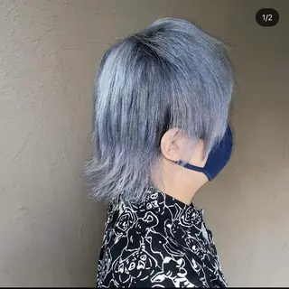 ショート カラー 🦉静かに過ごしたい 方、個室席🦉タナカのヘアスタイル