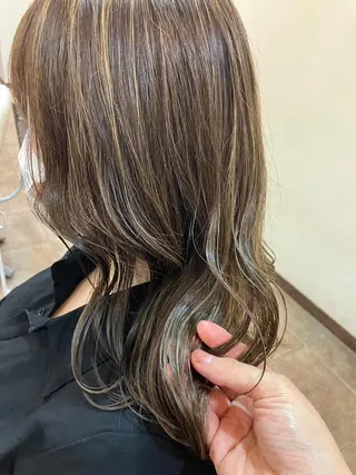 カラー 🍊暖色/ボブ chihiro🌼ོのヘアスタイル