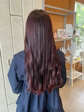 ロング カラー RIN 京都美容室 ✴︎透明感カラー✴︎のヘアスタイル