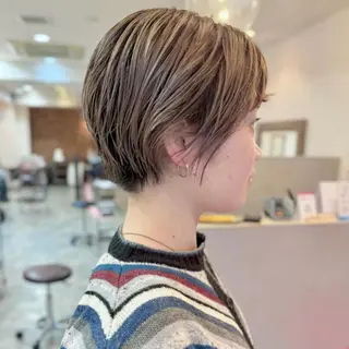 ショート カラー gotoday shaire salon 神戸三宮所属・ショート/パーマ/ MIOのヘアスタイル