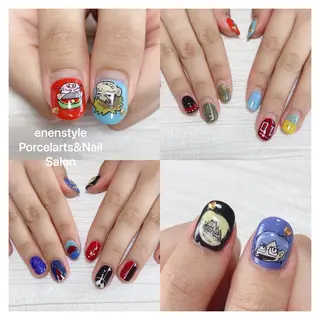 ミディアム ネイル 👑enen style👑のネイルデザイン