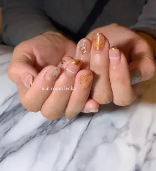 ネイル ﾈｲﾙﾙｰﾑﾘｯｶ 𝐦𝐚𝐲𝐮のネイルデザイン