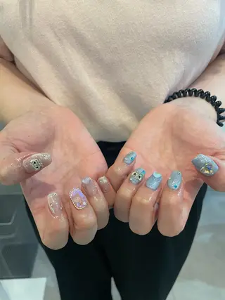 ネイル 束感まつ毛/ネイル/ LED♥KIRARAのマツエク・マツパデザイン