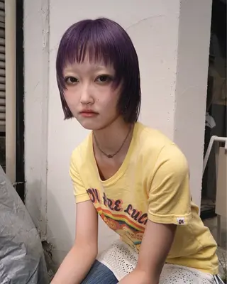 ショート カラー デザイン/レイヤー Kaito🐩/栄のヘアスタイル