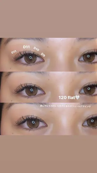 マツエク・マツパ 束感まつ毛/ネイル/ LED♥KIRARAのマツエク・マツパデザイン