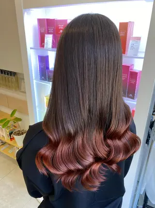 カラー すみす🎀ヘアメ/ 艶カラー/エクステのヘアスタイル