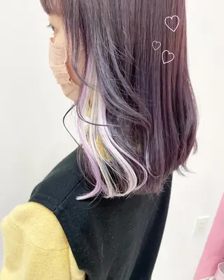 ミディアム カラー EMANON新宿東口所属・新宿駅近♡個室 ♡関口三都季🌜のヘアスタイル