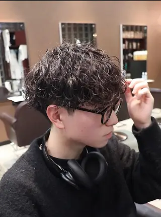 ミディアム パーマ SPIN-OFF SHIFT所属・🌀パーマ特化 美容師🌀/しゅんのヘアスタイル