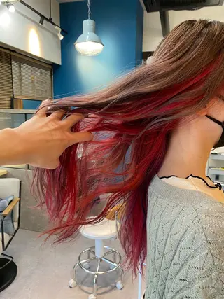 ロング カラー ハイトーン/ボブ/ レイヤー💫カイセイのヘアスタイル