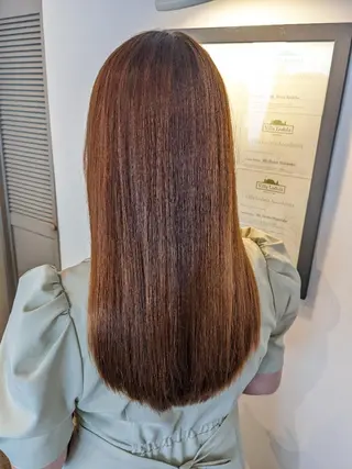 ロング パーマ 中野 雅子のヘアスタイル