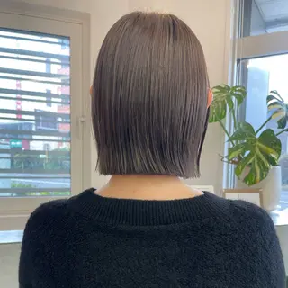 ショート Misaki /ボブ/縮毛矯正のヘアスタイル