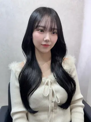 ロング カラー 《韓国レイヤー特化》 艶髪✨EMIのヘアスタイル