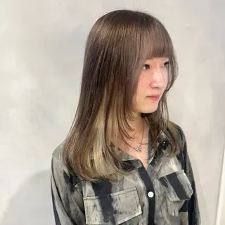 カラー デザインカラー/パー マ🦖外岡咲希🦖のヘアスタイル