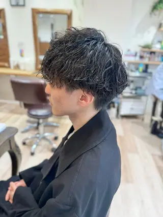 メンズ men's/ﾏﾂｴｸ /ｶﾗｰ🎀ﾋｶﾙのマツエク・マツパデザイン