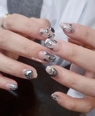 ネイル 3dパーツ/流行り 👧shushu❤️のネイルデザイン