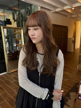 ロング カラー ハイトーン/デザイン カラー/るいのヘアスタイル