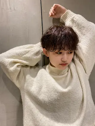 ショート パーマ hemm,hemm.所属・ショート・ボブ MIKUのヘアスタイル