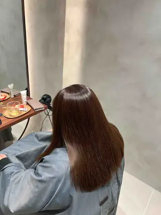 セミロング ダブルカラー 透明感カラー/タイラのヘアスタイル