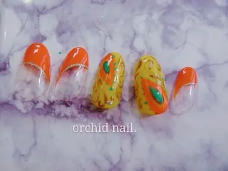 ネイル orchid ♡オーキッドのネイルデザイン