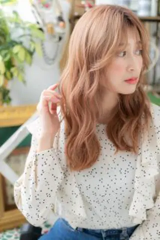 ロング カラー COVER HAIR bliss 大宮店所属・出川 宙☘️のヘアスタイル