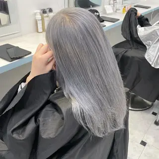 セミロング カラー Salowin池袋East 店3F所属・【美髪矯正/絹髪】 🎀hinano🎀のヘアスタイル