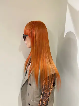 ロング カラー JURI /HUIのヘアスタイル