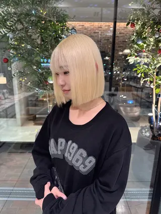ショート Wiz 旭店所属・榊 千菜のヘアスタイル