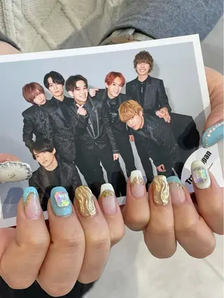 ネイル 🎀ボブ＋ハイトーン シュカ👶🏻のヘアスタイル