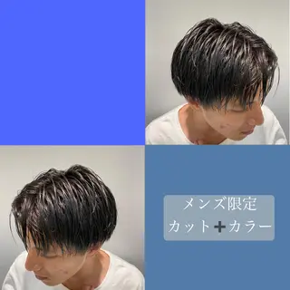 ショート カラー メンズ mira share salon所属・ブリーチカラー🐼 sayukiのヘアスタイル