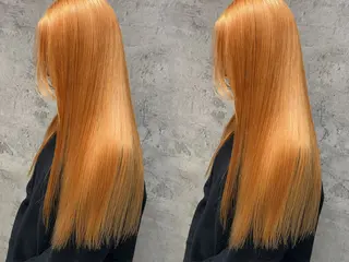 ロング カラー ayaka🫧 梅田ダブルカラーのヘアスタイル